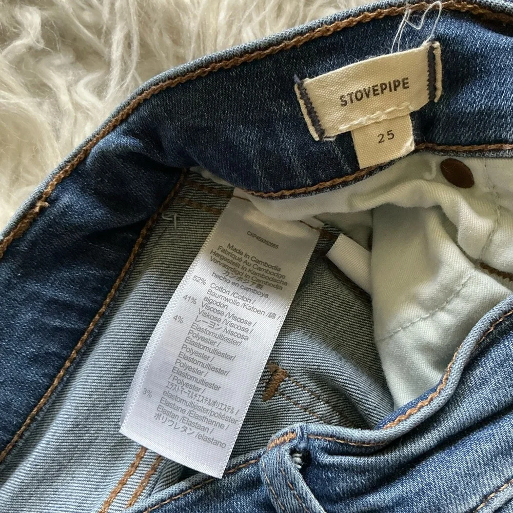 Madewell‎ Stovepipe Jeans in Dearham Wash
